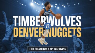 timberwolves vs denver nuggets match player stats